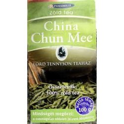 Possibilis tea china chun mee zöld tea 100g - bio és refomélelmiszer