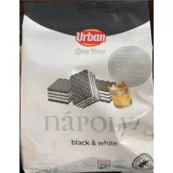 Urban Love Free tejes krémmel töltött kakaós nápolyi hcn 180 g - bio és refomélelmiszer