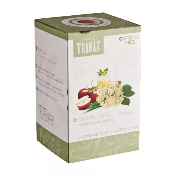 Teaház gyümölcstea bodzás limonádé ízesítéssel 20x2g 40 g