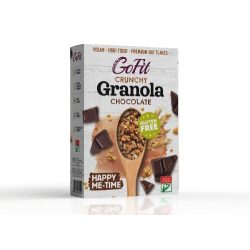 Gluténmentes gofit avena granola csokoládés 250g