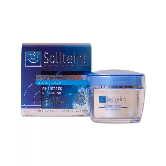 Soliteint q10 éjszakai krém 50ml - bio és natúr kozmetikumok