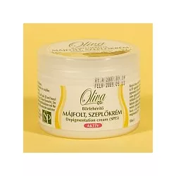 Golden green oliva bőrfehérítő krém májfolt és szeplő ellen 100ml - bio és natúr kozmetikumok