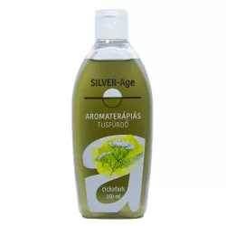 Silver-age aromaterápiás tusfürdő cickafark 250 ml - bio és natúr kozmetikumok