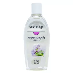 Silver-age aromaterápiás tusfürdő zsálya 250 ml - bio és natúr kozmetikumok