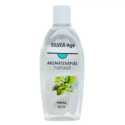 Silver-age aromaterápiás tusfürdő menta 250 ml - bio és natúr kozmetikumok