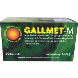 Gallmet-m kapszula 90db - bio és vegán étrendkiegészítők