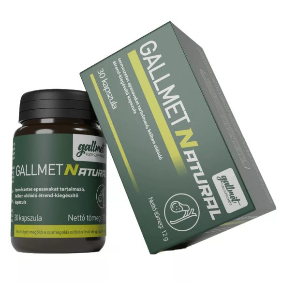 Gallmet-Natural-60 gyógynövény kapszula 60 db