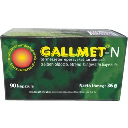 Gallmet-n kapszula 90db - bio és vegán étrendkiegészítők
