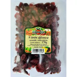 Naturfood aszalt, édesített vörös áfonya 170g