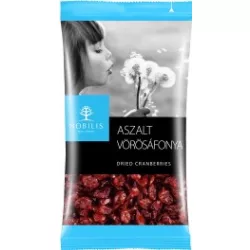 Nobilis aszalt vörösáfonya 100g - bio és refomélelmiszer