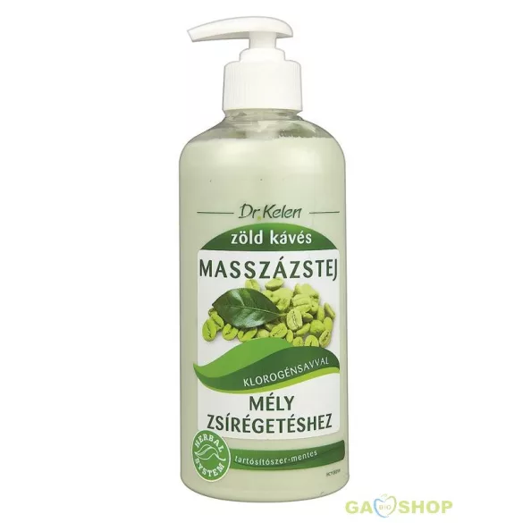 Dr.kelen zöld kávés masszázstej 500 ml