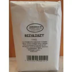 Agrodrug rizsliszt 1000g - bio és refomélelmiszer