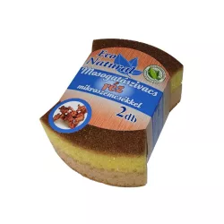 Eco natural mosogatószivacs réz mikroszemcsékkel 2db - bio és natúr tisztítószerek