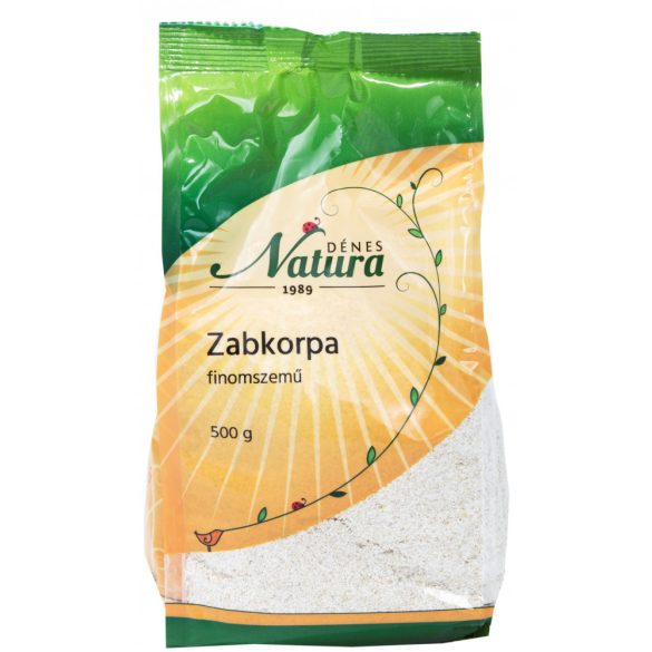 Natura zabkorpa finomszemű 500 g