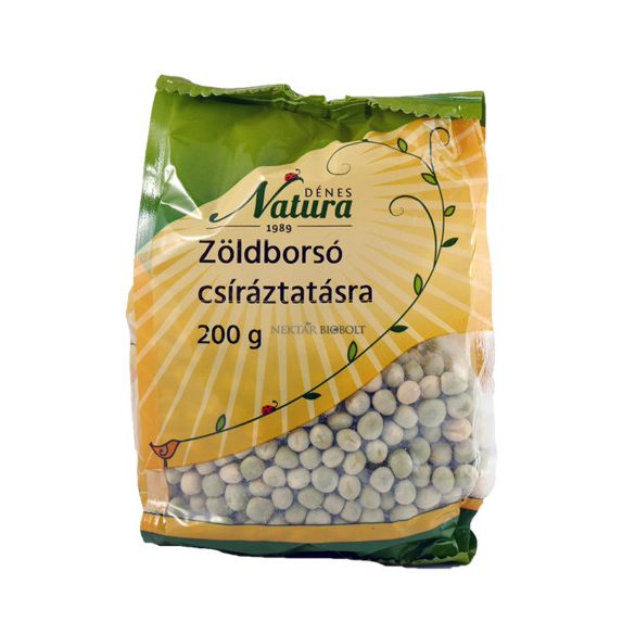 Natura csíráztatásra zöldborsó 200 g