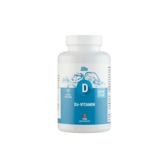 Life d3 vitamin 4000ne filmtabletta 120 db