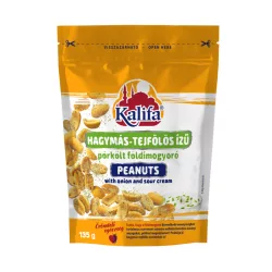 Kalifa földimogyoró hagymás-tejfölös 135g - bio és refomélelmiszer