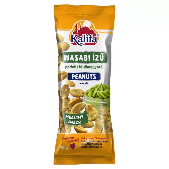 Kalifa földimogyoró pörkölt wasabis 40g
