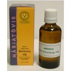 Adamo máriatövismag olaj 50ml - bio és vegán étrendkiegészítők
