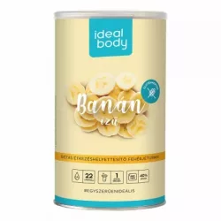 Idealbody fogyókúrás italpor banán 525 g - bio és vegán étrendkiegészítők