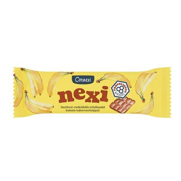 Cornexi nexi müzli szelet banán kakaós tejbevonó talppal 25 g