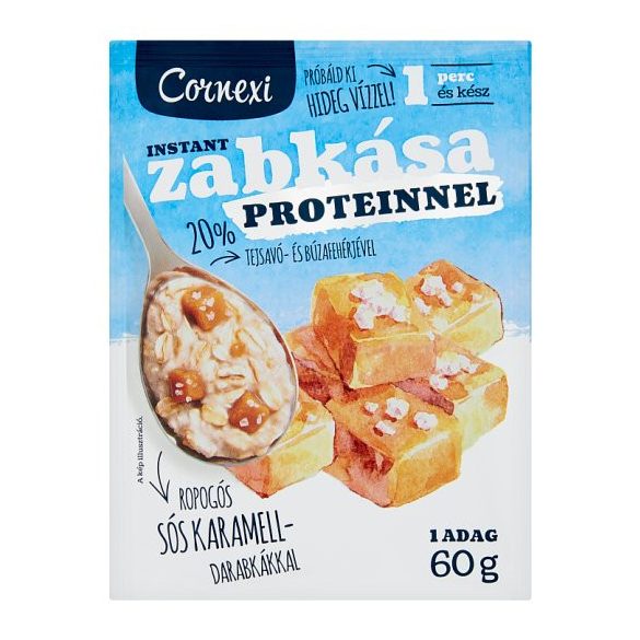 Cornexi sós karamellás protein zabkása 60g