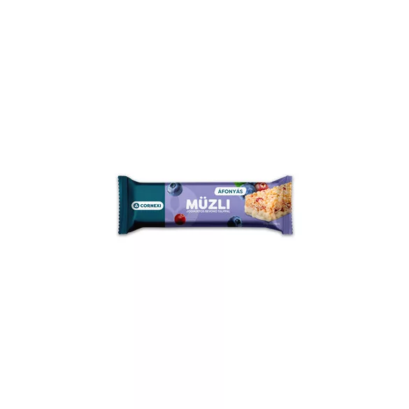 Cornexi müzli szelet áfonyás, joghurtos bevonótalppal 25 g