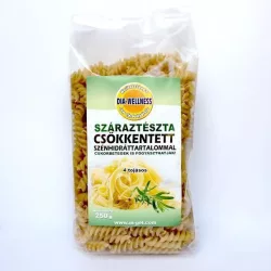 Dia-wellness csökkentett szénhidráttartalmú száraztészta orsó 250g - bio és refomélelmiszer