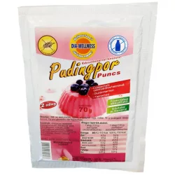 Dia-wellness csökkentett szénhidráttartalmú pudingpor puncs laktózmentes 70g - bio és refomélelmiszer