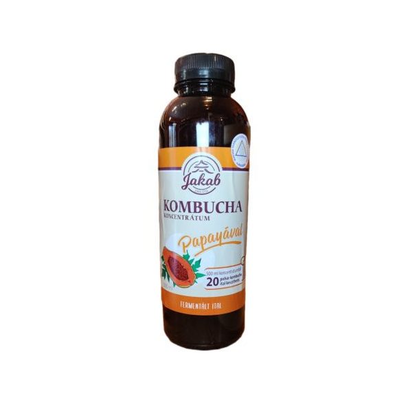 Jakab kombucha koncentrátum papayás 500ml drs+50ft betétdíj