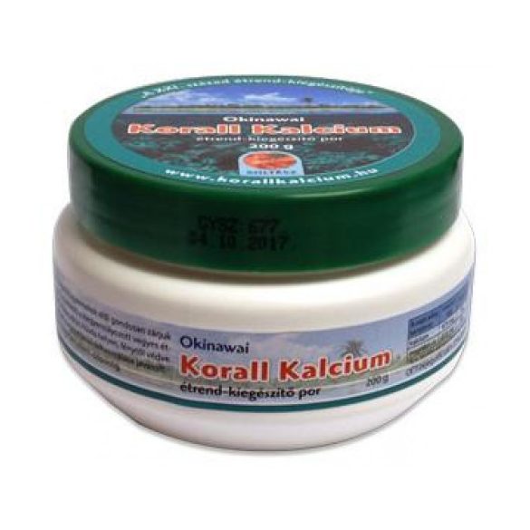 Okinawai Korall Kalcium Por  200 g