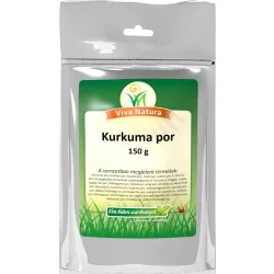 Viva natura kurkuma por 150g - bio és vegán étrendkiegészítők