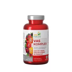   Viva natura vas komplex szerves vassal, szerves cinkkel és folsavval 60db