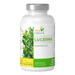   Viva natura lucerna vegetáriánus étrend-kiegészítő kapszula 120db