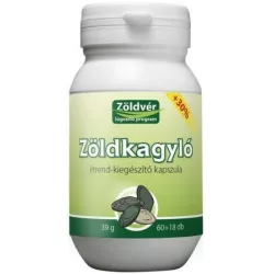 Zöldvér zöldkagyló kapszula 60+18db - bio és vegán étrendkiegészítők