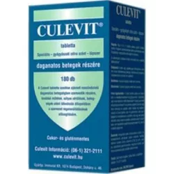 Culevit tabletta speciális gyógyászati célra szánt élelmiszer, daganatos betegek részére 180 db - bio és vegán étrendkiegészítők