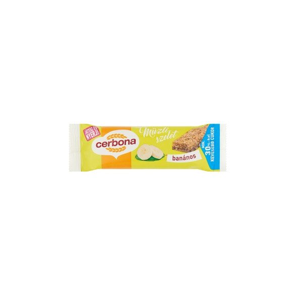 Cerbona szelet banános 20 g