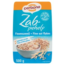 Cerbona zabpehely finomszemű 500g - bio és refomélelmiszer