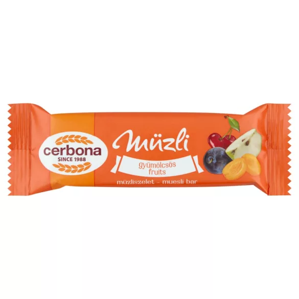 Cerbona szelet gyümölcsös 20 g