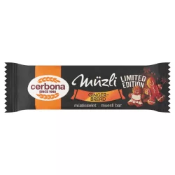Cerbona müzliszelet mézeskalács ízű limited edition 20g
