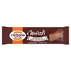 Cerbona müzliszelet dobostorta 20g