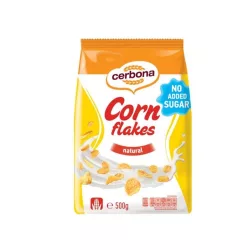 Cerbona corn flakes kukoricapehely hozzáadott cukor nélkül 500g - bio és refomélelmiszer