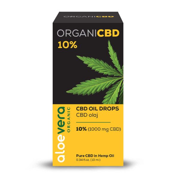 Organicbd cbd olaj 10% 1000mg 10 ml