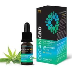 Organicbd cbd olaj 5% 500mg 10 ml - bio és natúr kozmetikumok