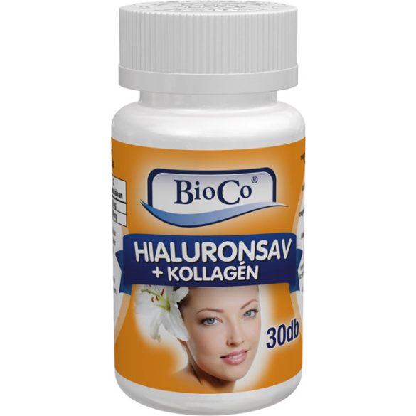 Bioco hialuronsav+kollagén kapszula 30 db