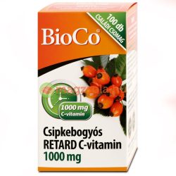 Bioco csipkebogyós retard c-vitamin 1000mg filmtabletta családi csomag 100db - bio és vegán étrendkiegészítők