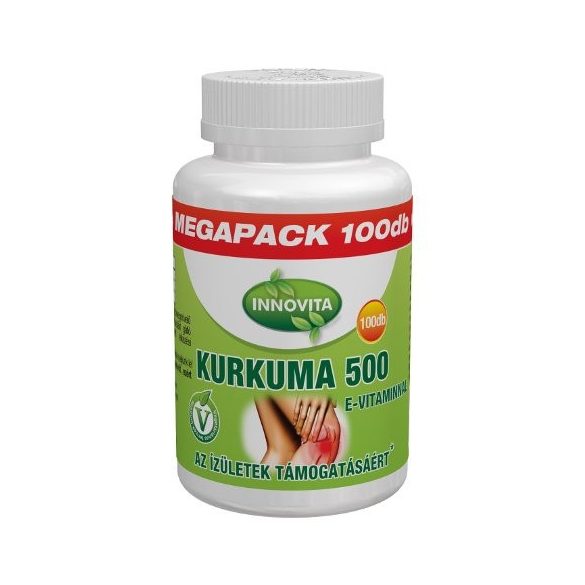 Innovita kurkuma 500e-vitaminnal 100 db