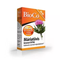 Bioco máriatövis kivonat extra 80db - bio és vegán étrendkiegészítők