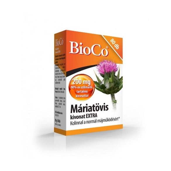 Bioco máriatövis kivonat extra tabletta 80 db