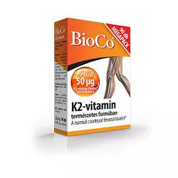 Bioco k2 vitamin tabletta 90db - bio és vegán étrendkiegészítők